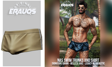 [ ERAUQS ] - Nas Swim Trunks - 04