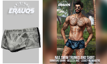 [ ERAUQS ] - Nas Swim Trunks - 10