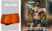[ ERAUQS ] - Nas Swim Trunks - 13