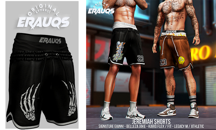 [ ERAUQS ] - Jeremiah Shorts - 08