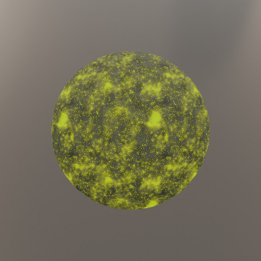 (TI) PBR Ground (Rocks, Emissive, Yellow)