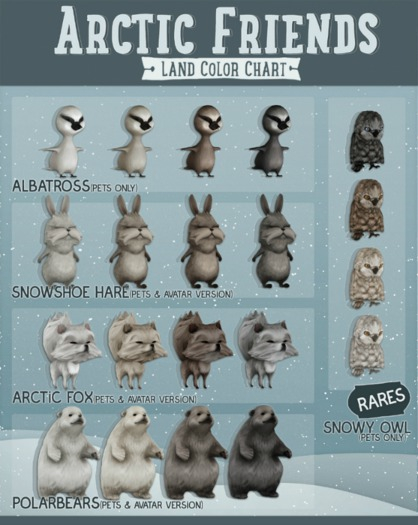 ::BB:: Arctic Friends Snow Owl (creme) RARE