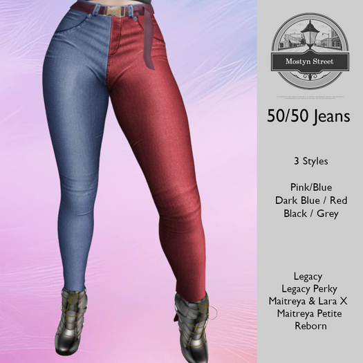 Mostyn St - 50/50 Jeans - Pack