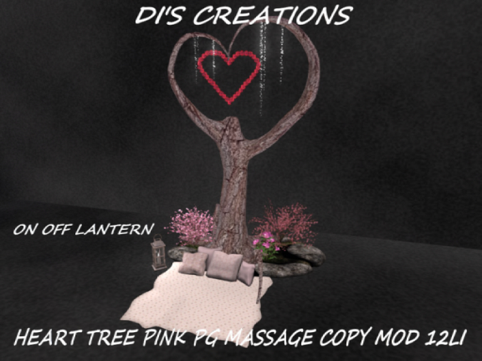 HEART TREE PINK PG MASSAGE