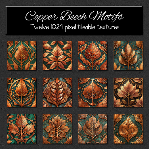 *Wallflowers* Copper Beech Motifs