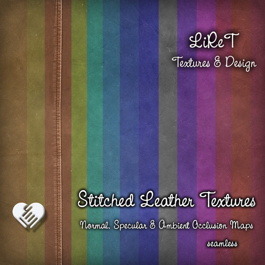 :: LiReT :: Stitched Leather Textures