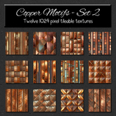 *Wallflowers* Copper Motifs - Set 2