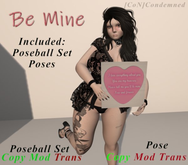 [CoN] Be Mine Poseball Set (Boxed)