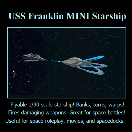 USS Franklin MINI Starship boxed
