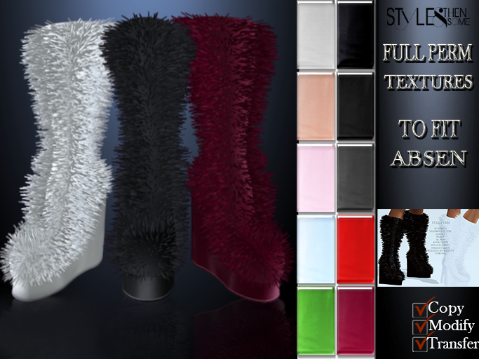 STYLES - 5470 **ABSEN** F-1369 - TEXTURE FULL PERM FATPACK