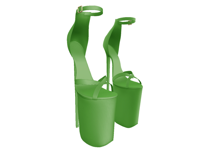 REVOLUTION - Sally Heels (Lime)