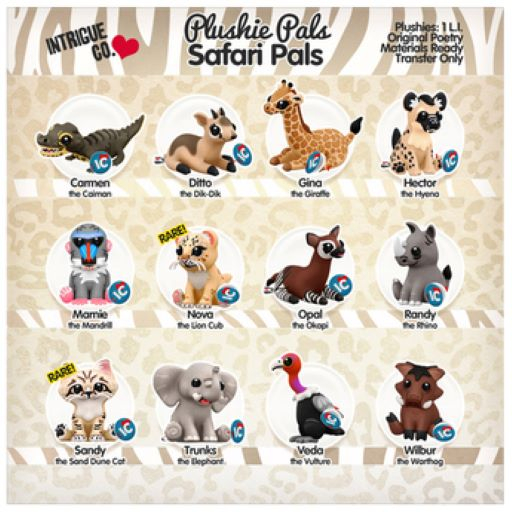 Intrigue Co. - Plushie Pals: Trunks the Elephant