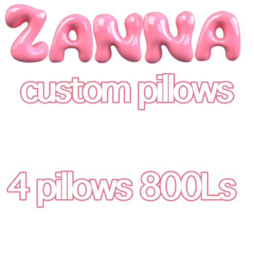 custom pillows