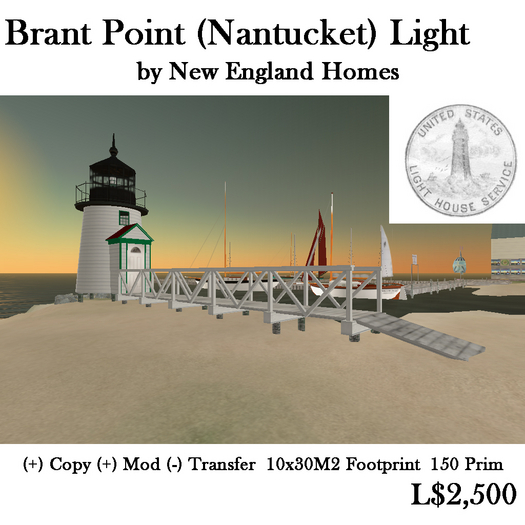 ** Kiku Craft Brant Point Lighthouse Rezzor