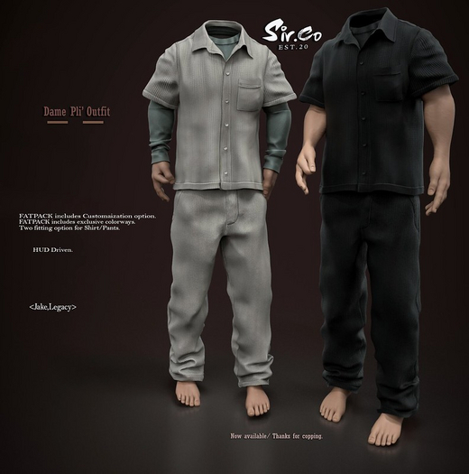 Sir.Co Dame Pli FATPACK Pants