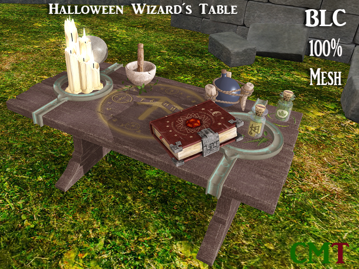 BLC  Halloween Wizard's Table