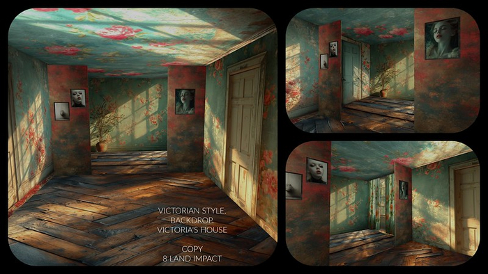 VictorianStyle. Backdrop. Victoria's house.