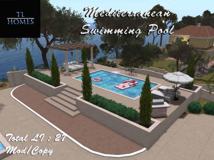 TLH Mediterranean Swimming Pool Crate