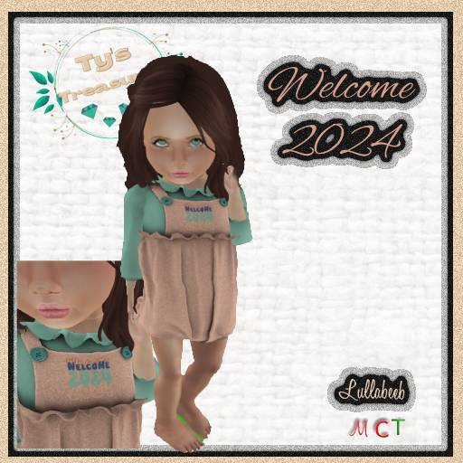 {TT} Welcome 2024 Romper - LB