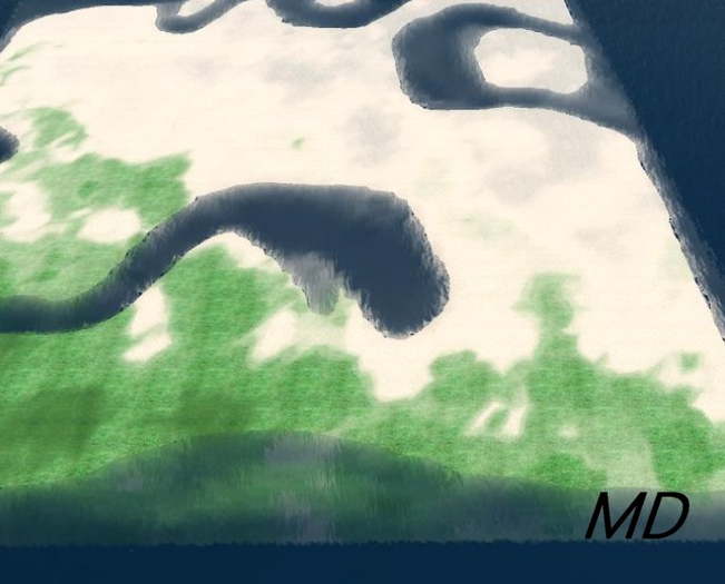 NEW !! RAW Terrain File Flat Island Vacances
