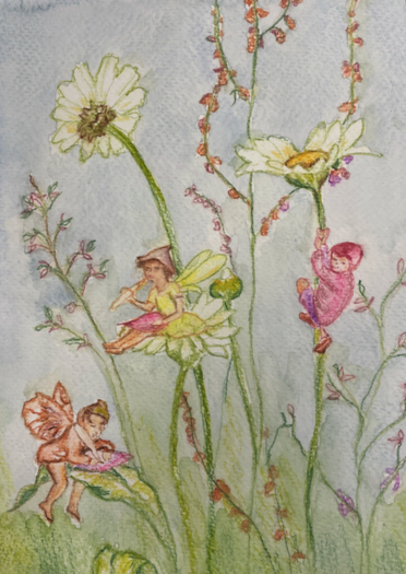 Fae Garden, Watercolour