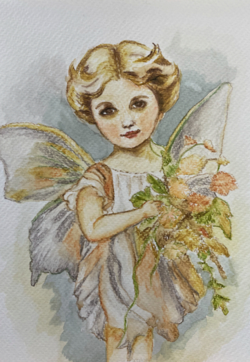 Vintage Child Fairy