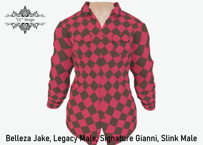 (118) *CC* Christian Shirt Retro Red