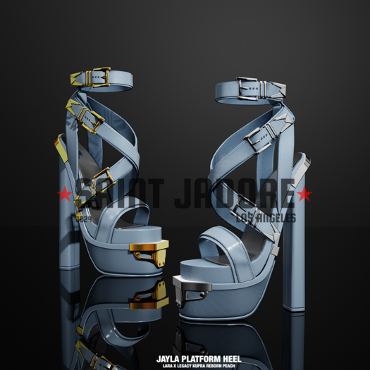 [SAINT JADORE] Jayla Heel - Slate