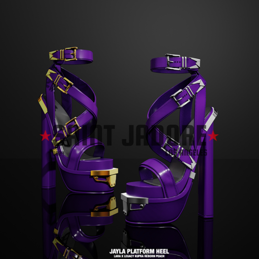 [SAINT JADORE] Jayla Heel - Purple