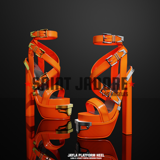 [SAINT JADORE] Jayla Heel - Orange