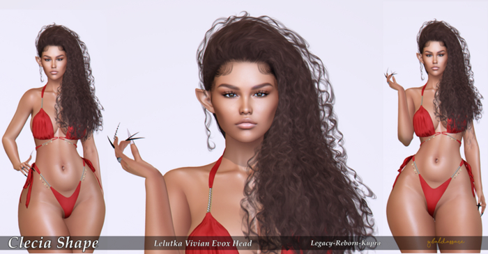 ::G.B-Clecia Shape-Lelutka Vivian Evox Head::