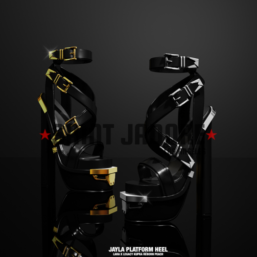 [SAINT JADORE] Jayla Heel - Black