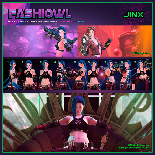 11. Fashiowl - Jinx - ULTRA RARE