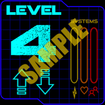 Level Sign 2d Second Life Marketplace - Sci Fi Starbase Level Signs Animated FULL PERM