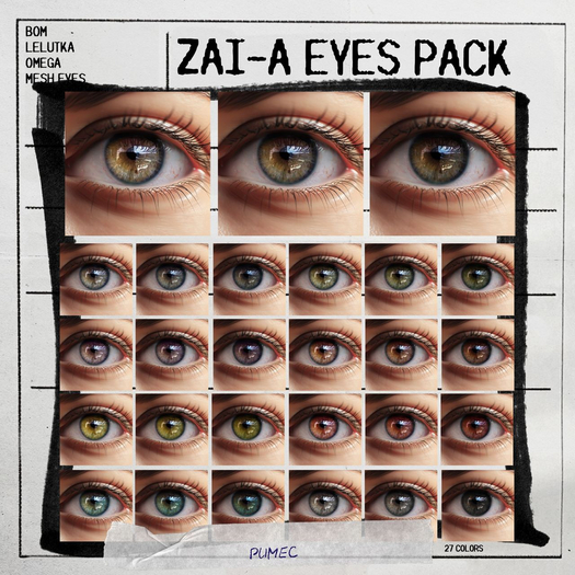---  PUMEC  -  ZAI - A  - EYES PACK ---