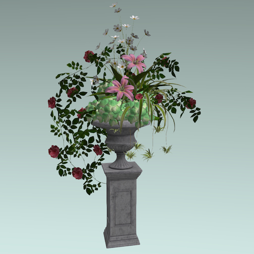 Song's Mixed Spring Garden Urn