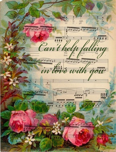 Sheet Music - Can't Help Falling In Love With You- Piano Cover