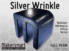 PBR Material: Metal: SIlver Wrinkle