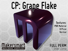 PBR Material: CarPaint: Grape Flake