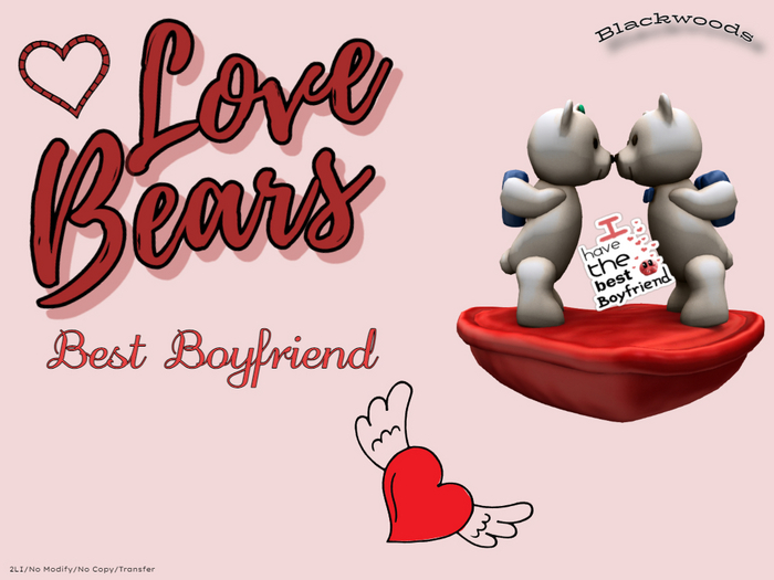 Red LoveBear - Best bf