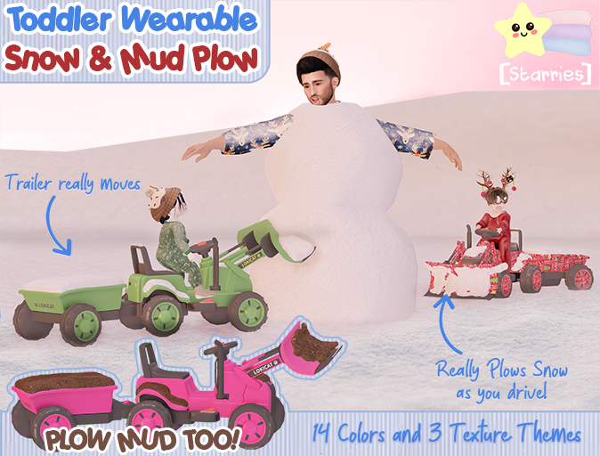 [Starries] LOKICAT Toddler Snow & Mud for Toddlers