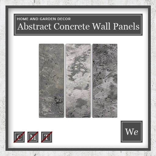 WE Concrete Triad Wall Panels