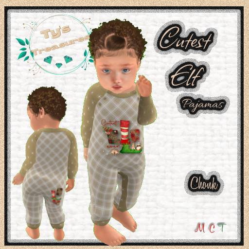 {TT} Cutest Elf Pajamas - Chonk