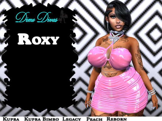 Dime Divas - Roxy Dress Pink