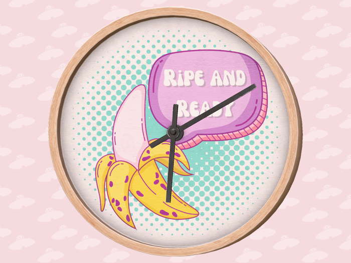 Amalgam: Kali Wall Clock - Ripe [add]