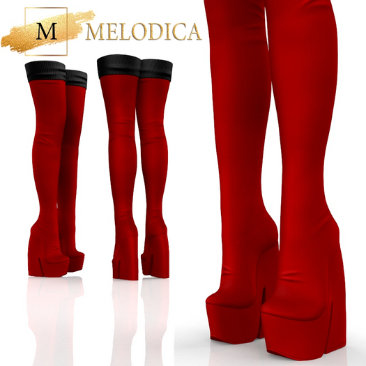 Red Giana Boots REBORN