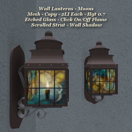 Wall Lantern - Moons