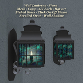 Wall Lantern - Stars