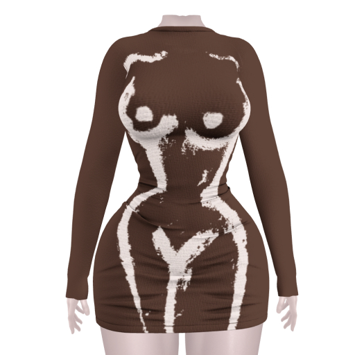 moxy - trompeii dress smokey