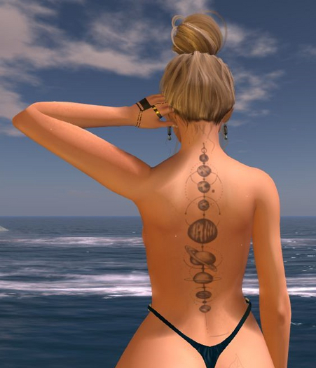 Arty Voyage Tattoo Planetas
